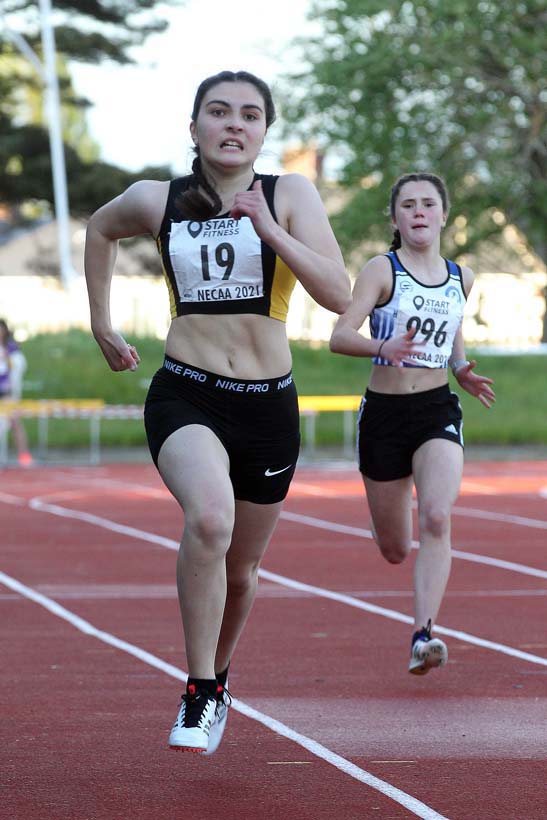 200 metres, 2021 North East Grand Prix No. 2, Monkton, Wednesday, May 19th. Photo: David T. Hewitson/Sports for All Pics